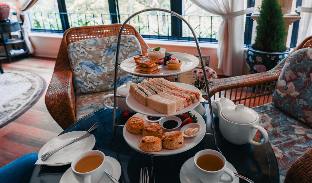 2 weeks in Malaysia itinerary Cameron Highlands Resort Afternoon Tea